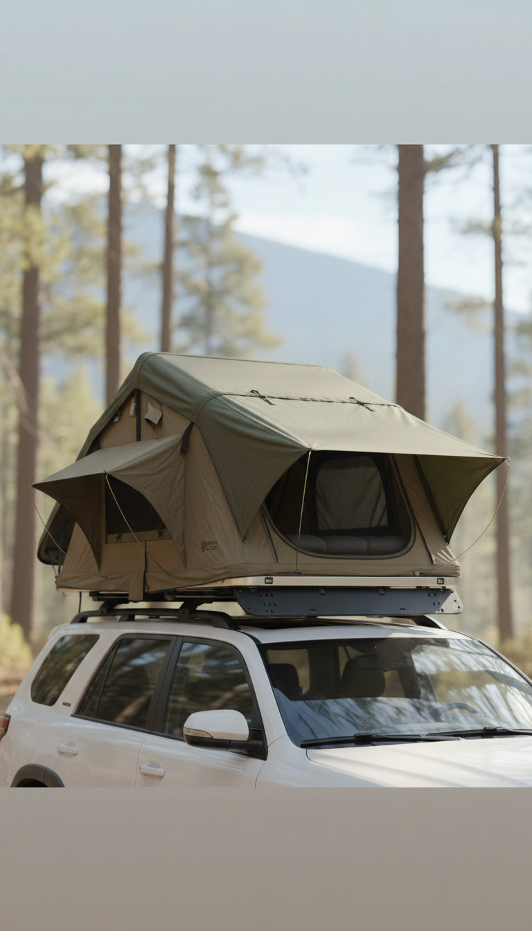 Rooftop Tent Weatherproof Canvas