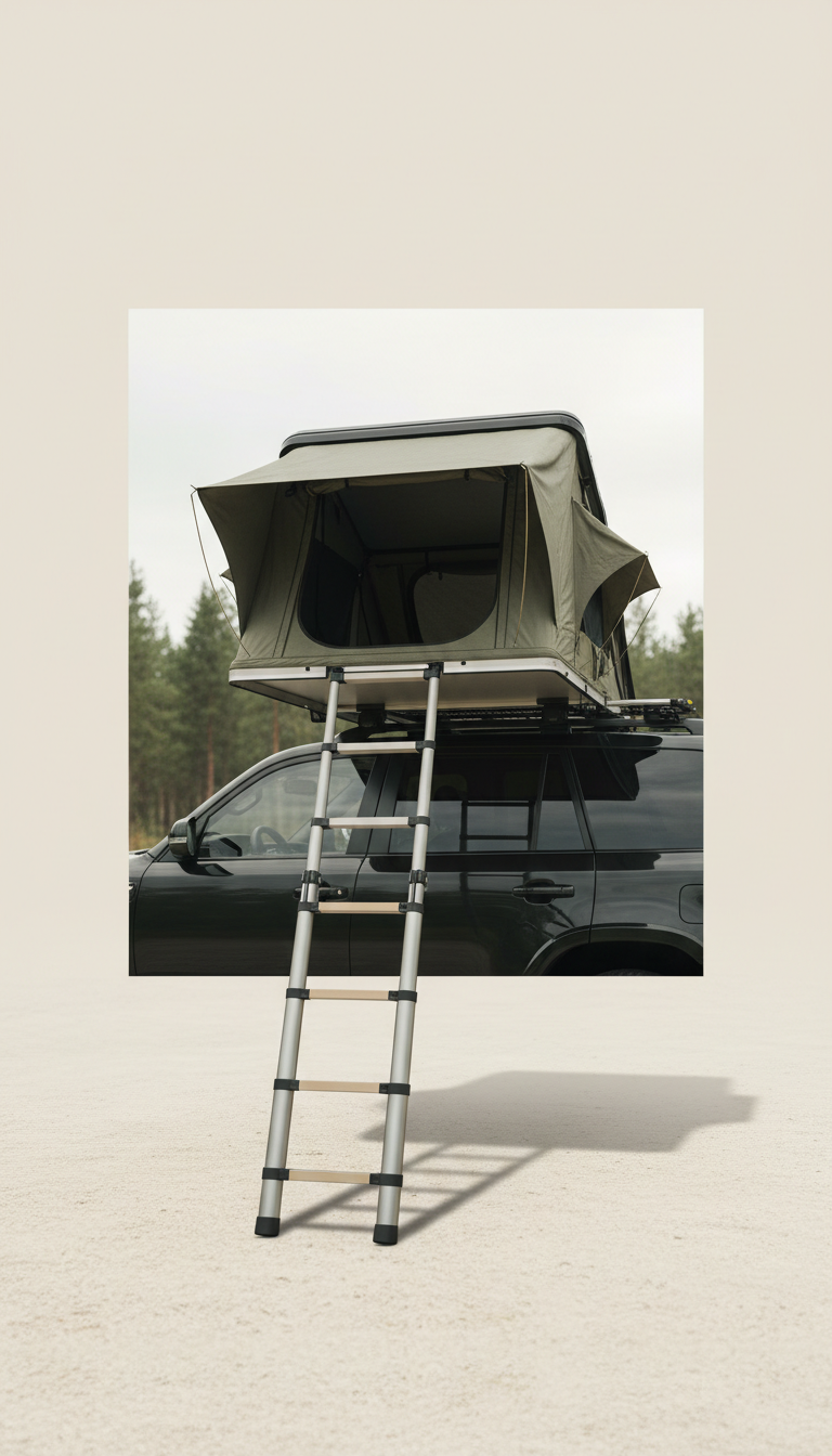 Compact Rooftop Awning System
